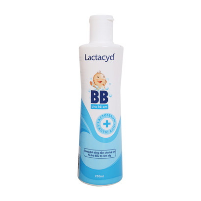 Sữa tắm Lactacyd BB 250ml chống rôm sảy